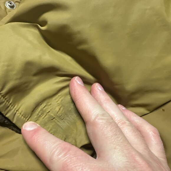 Vintage 70s‎ 80s David S. Reid 100% Down Parka Jacket Brown Nylon M Canada - Picture 9 of 10